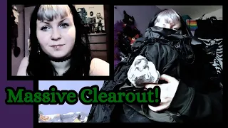 Closet Cleanout! (Goth Girl Edition)