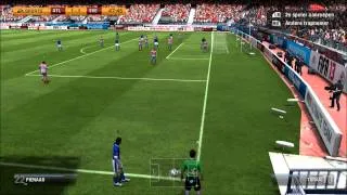 FIFA 13 Atletico Madrid -  Everton highlights