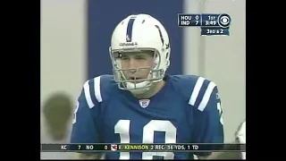 Indianapolis Colts vs. Houston Texans (Week 10, 2004)