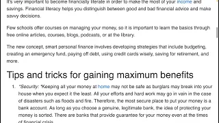 Why is Personal Finance is important?