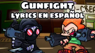 Gunfight - Pico vs Hank (Lyrics en español) | FNF