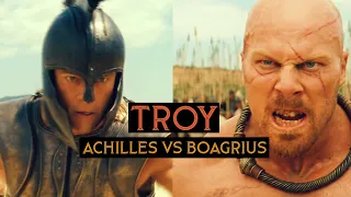 The Epic Battle | Achilles vs Boagrius in Troy