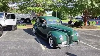 1940 Ford Delux Flathead V8 restored.