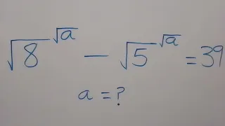 Japanese | Math Olympiad | A Nice Algebra Exponential Equation