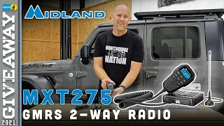 BEST Budget Friendly GMRS Radio?? Midland MXT275 Radio Install