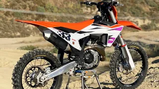 FIRST RIDE 2024 KTM 450SXF