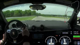 Mid Ohio 2016 Best lap Cayman R Chin