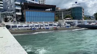 25.05.2022. Погода в Сочи в мае. Смотри на Чёрное море каждый день.