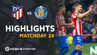 Highlights Atletico Madrid vs Getafe CF (4-3)