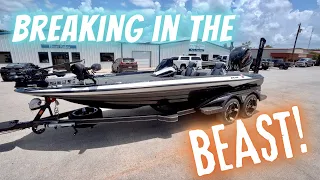 Goodbye Old Boat Hello New 2023 Skeeter FXR: Break In Tips For 2023 Yamaha 250 SHO Motor + Walk Thru