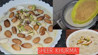 Sheer Khurma Banane ka Sabse Aasan Tarika|Creamy Sheer khurma|Eid Special Sheer khurma Recipe