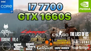 I7 7700 & GTX 1660S | TESTED IN 19 GAMES | IN 2023