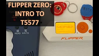 Flipper Zero - T5577 Cloning, set/clear password, config block