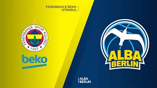 Fenerbahce Beko Istanbul - ALBA Berlin Highlights | Turkish Airlines EuroLeague, RS Round 25