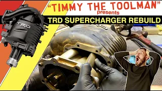 Rebuilding a 3.4L TRD 5VZ-FE V6 Supercharger (PTR01-35962) - Eaton Rear Needle Bearing Replacement