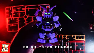 From Gundam Factory to Glow Factory: Building a SD RX-78F00 Model Kit | Bandai | japan