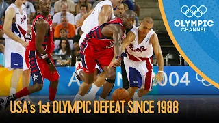 Puerto Rico end USA basketball's sixteen year unbeaten streak | Athens 2004 Replay