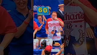 2023 Nathan's hotdog championship #eating #nathans #hotdog