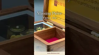 Missing Piece by Vance Joy Customized Music Box Donuma.com #shorts #missingpiece #vancejoy #puzzle