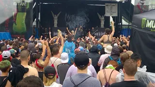 Motionless in White - Immaculate Misconception (Vans Warped Tour 2018, ATL)
