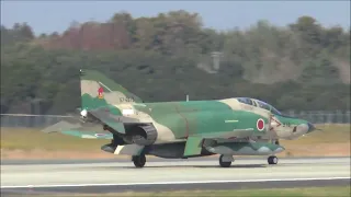 RF- 4EJ Kai Phantoms & T 4 at Hyakuri in Japan, October 2015