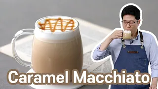 The best Hot Caramel Macchiato | Best for Winter months