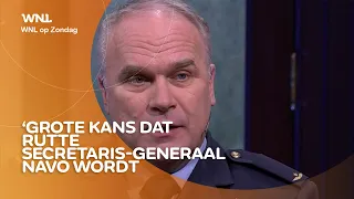 Hoogste defensiebaas Onno Eichelsheim: 'De kans is groot dat Rutte secretaris-generaal NAVO wordt'