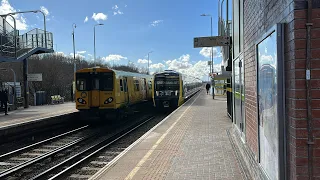 Merseyrail Trains at Kirkdale on March 7th 2023