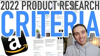 Amazon FBA Product Research Criteria That Guarantees Your Product Will Succeed in 2022! | Part 4/5