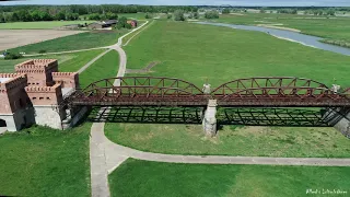 Eisenbahnbrücke bei Dömitz