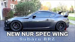 Nur Spec Wing Install On The BRZ! (VERSION 3 BEGINS)