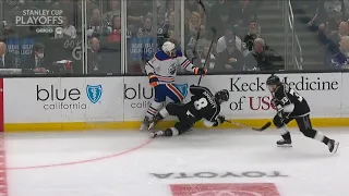 Drew Doughty Interference Penalty And Evander Kane Roughing Penalty