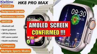 First APPLE Watch ULTRA Clone with AMOLED Screen - HK8 PRO MAX Smart Watch