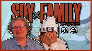 Grandma Reacts To Spy X Family | Episode 1 "Operation STRIX" | GRANIME