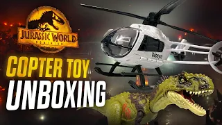 VEHICLE UNBOXING Jurassic World Dominion Copter Combat BioSyn Toy | 4K Review | collectjurassic.com