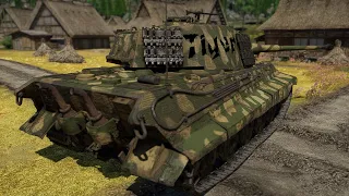 Fighting the Russian Heavy's || Tiger 2H in 2 matches(War Thunder)