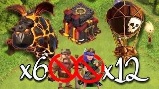 Th10 Lavaloons attack with lightning spell 2023