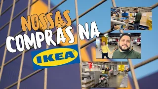COMPRAS NA IKEA + TOUR RÁPIDO EM NOSSO T2 DE LISBOA - VLOG 09