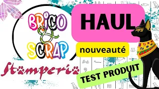 HAUL de la boutique BRICO&SCRAP on découvre ensemble la NOUVELLE COLLECTION FORTUNE de STAMPERIA