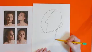 Drawing a Cubist Portrait