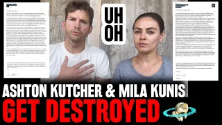DESTROYED! Ashton Kutcher & Mila Kunis AWFUL APOLOGY Video After Backlash Supporting Danny Masterson