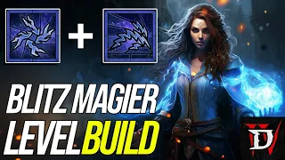 SCHNELLER BLITZ MAGIER BUILD ZUM LEVELN - SAISON 1 DIABLO 4 deutsch