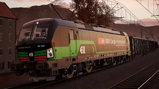 SBB Vectron | S-Bahn Vorarlberg Freight Run | Train Sim World 4