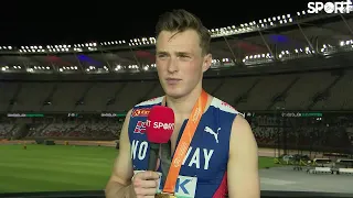 Karsten Warholm wins Gold in the World 400m Hurdles AGAIN!