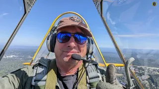 AT-6 Memorial Day 2023 Missing Man Formation Cockpit View