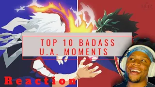 Top 10 Most Badass My Hero Academia Moments reaction