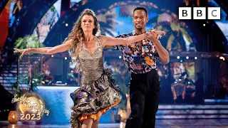 Annabel Croft and Johannes Radebe Samba to Wherever, Whenever by Shakira ✨ BBC Strictly 2023