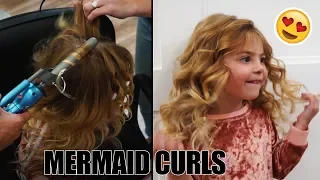 How To Create Beachy MERMAID Curls! | Hair By Chrissy