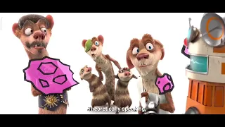 ice age 5 | buck explains astroid