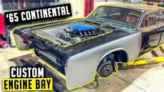 Godzilla Swapped Lincoln Continental Engine Bay Sheet Metal - 7.3L Lincoln Ep. 14